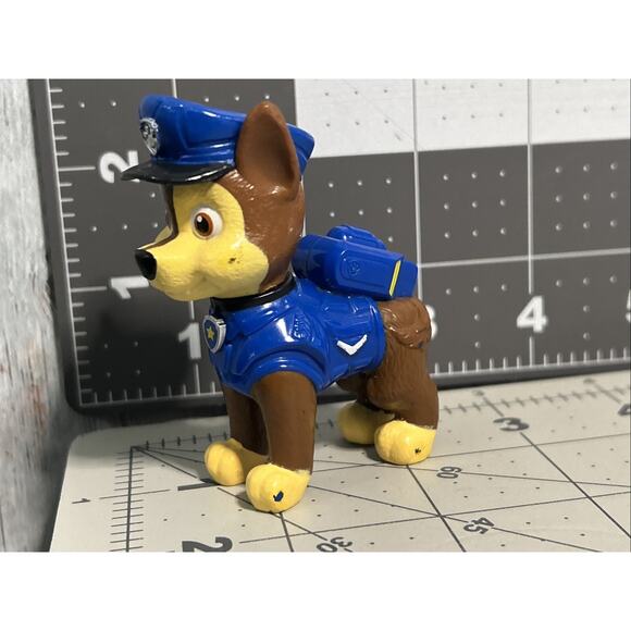 Paw Patrol Spin Master Chase Police Pup Dog Figure Figurine E - Picture 1 of 8